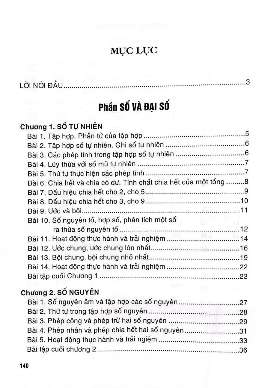 HƯỚNG DẪN GIẢI BÀI TẬP TOÁN LỚP 6 (Bám sát SGK Chân trời sáng tạo)